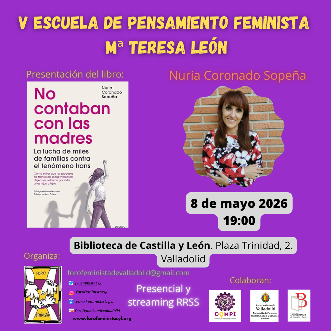PRESENTACIÓN DEL LIBRO: NO  CONTABAN CON LAS MADRES