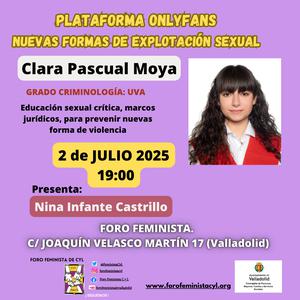 PLATAFORMA ONLYFANS. NUEVAS FORMAS DE EXPLOTACION SESUAL