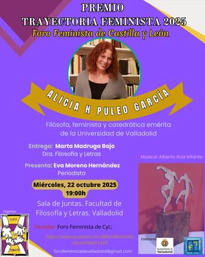 PREMIO  TRAYECTORIA FEMINISTA  DEL FORO FEMINISTA 2025