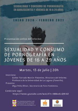 SEXUALIDAD Y CONSUMO DE PORNOGRAFIA EN ADOLESCENTES Y JOVENES DE 16 A 29 AÑOS