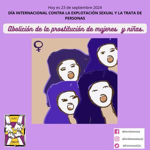 DÍA INTERNACIONAL CONTRA LA EXPLOTACIÓN SEXUAL Y LA TRATA DE PERSONAS