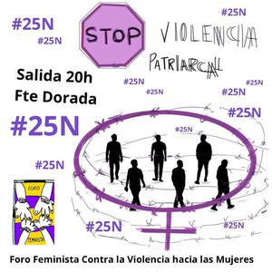 25 DE NOVIEMBRE 2.024. DÍA INTERNACIONAL CONTRA LA VIOLENCIA HACIA LAS MUJERES