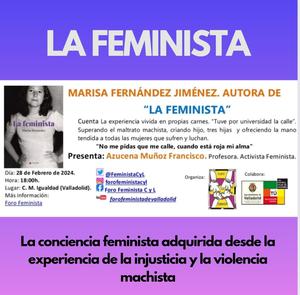PRESENTACIÓN LIBRO. LA FEMINISTA 28 DE FEBRERO DE 2024. CENTRO MUNICIPAL DE IGUALDAD